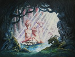 Illustration originale - " La Triade des Mères "