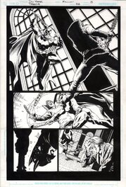 Wayne Faucher - Batman & The Riddler - Detective Comics - Planche originale