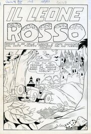 Vittorio Coliva - Il Leone Rosso - Comic Strip
