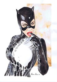 Fabrizio Russo - Catwoman par Russo - Original Illustration