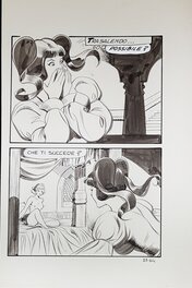 Leone Frollo - Biancaneve #23 p64 - Planche originale