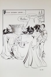 Leone Frollo - Biancaneve #23 p79 - Planche originale