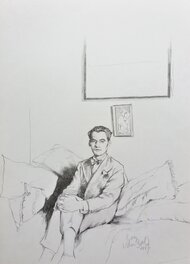 Ron Van Riet - Federico García Lorca - Illustration originale