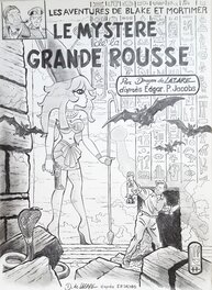 Dragan De Lazare - Le mystere de la grande rousse ou Rubine ? - Original Cover