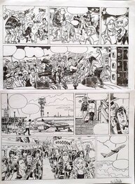 Nicolas Van de Walle - Natacha, hôtesse de l'air , 50 ans - Comic Strip