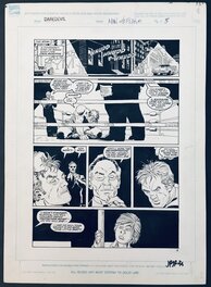 John Romita Jr. - John Romita JR - Daredevil: The Man Without Fear #1 page 5 - Planche originale