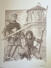 Jaime Caldéron - Henri & Blasco - Valois - Original Illustration