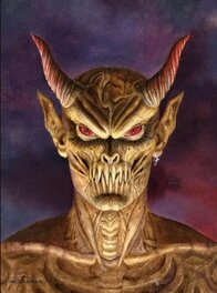 JOSE LUIS MARIN - Devils Head (tête de diable) - Original Cover