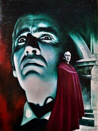 Francese Monjo Quintana - Gespenster Krimi 116 - Le double visage - Christopher Lee as Dracula - Original Cover