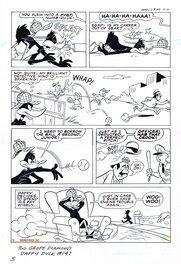Warner Bros. - Daffy Duck - Planche originale