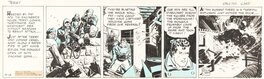Milton Caniff - Terry and the Pirates - 12 Avril 1937 - Planche originale