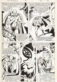 Bob Hall - The Avengers - #251 p9 - Planche originale