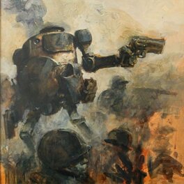 Ashley Wood - WWR – Northern Front - Couverture originale