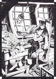Nico Tamburo - Cat-Pirate - Illustration originale