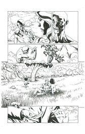 Jesús Saiz - Swamp Thing (2011) vol.5 #23.1 pg.16 - Planche originale