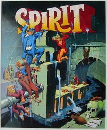 Ken Kelly - Cover Spirit - Warren magazine - Couverture originale