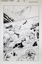 Greg Land - Uncanny X-Men V2 #12 p12 - Planche originale