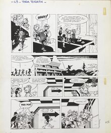 Jean-Claude Fournier - Spirou et Fantasio - planche 43 Toratorapa - Comic Strip