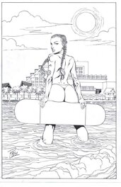 Illustration originale - Grimm Fairy Tales 2021 Swimsuit Special #1 p30