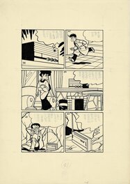 Jiro Kuwata - Phantom Detective / Jiro Kuwata / Maboroshi Tantei Gekko Kamen pg.31 - Planche originale