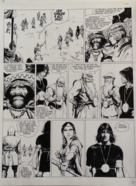 Grzegorz Rosinski - Thorgal Les archers - Comic Strip