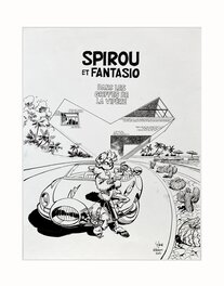 Yoann - Spirou et Fantasio •                                      DANS LES GRIFFES DE LA VIPÈRE - Couverture originale