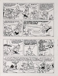 Greg - Achille Talon - T.32 "La Traversée du Disert" planche 12 - Comic Strip