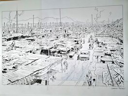 Corentin Rouge - Sangoma, Les damnés de Cape Town - Planche originale