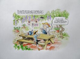 Simon Hureau - Un jardin extraordinaire - Planche originale