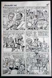 Jack Kirby - Thor journey into Mystery - Planche originale
