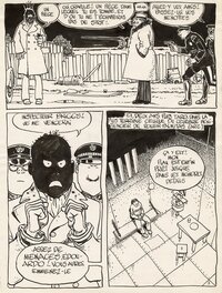Moebius - Moebius - Histoire courte "Tueur à gages" - planche originale 3 - Planche originale