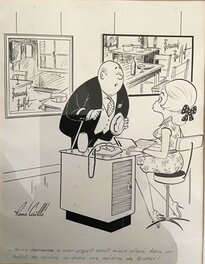 René Caillé - Buffet - Illustration originale
