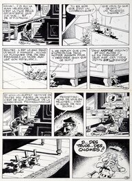 Paul Deliège - Deliège - Les Krostons, planche n°17de l'épisode "L'Héritier" - Comic Strip