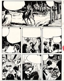 Jijé - Planche 8 de Jerry Spring tome 6 La piste du grand nord. 1958 - Comic Strip