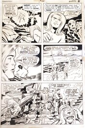 Jack Kirby - Kamandi #34 - Jack Kirby - Planche originale