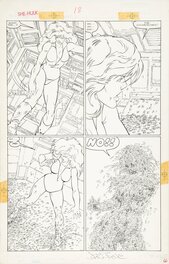 John Byrne - Marvel Graphic Novel #18 : The Sensational She-Hulk p68 - Planche originale