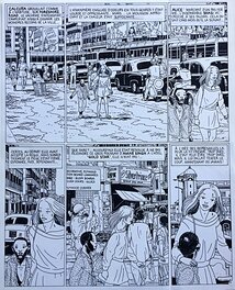 Daniel Ceppi - Ceppi, Stéphane Clément, L'étreinte d'Howrah, planche n°1, 1982. - Comic Strip