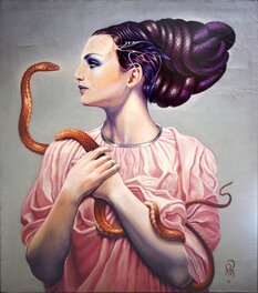 Antonello Venditti - Medusa - Illustration originale
