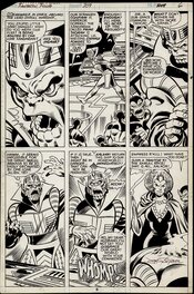 John Byrne - Fantastic Four #209 - Byrne's first issue! Bronze Age Marvel Magic from 1979! - Planche originale