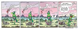 Yves Chagnaud - Strip 35 de Nabuchodinosaure (Mise en couleur) - Œuvre originale