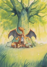 Thibault Prugne - Pokemon - Original Illustration