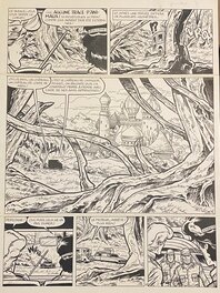 Comic Strip - Jacques Géron, Planche originale, Yalek, "Zone interdite".