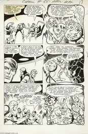 Bob Brown - Challengers of the Unknown 55 Page 13 - Planche originale