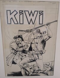 Kiwi 109 couverture  originale "Le grand chef"