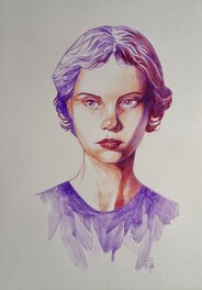 Aurélien Morinière - Nora - Illustration originale
