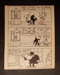 Paul Deliège - Félix, « Félix et le Cabochon », mini-récit n° 297, planche 13, 1965. - Comic Strip