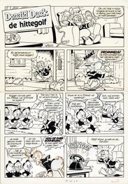Evert Geradts - 1984 - Donald Duck (Page - NF - Dutch KV) - Planche originale