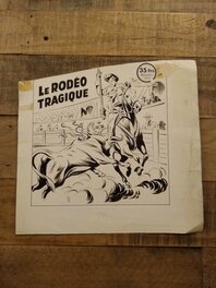 André Oulié - Couverture "Le rodeo magique" - Couverture originale
