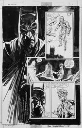 Bill Sienkiewicz - The Batman Chronicles  " 1995 "  Will to power - Planche originale