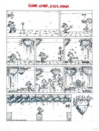 Midam - Game Over - Tome 3 "Gouzi gouzi gouzi" gag 121 - Comic Strip